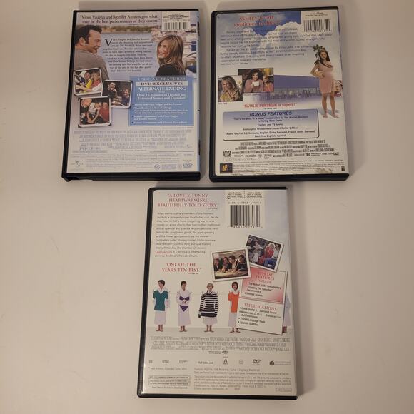 DVD Lot Of PG-13 Movies The Break-Up Where The Heart Is Calendar Girls Pre-Owned - Picture 2 of 10